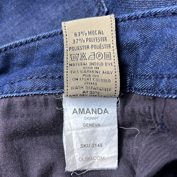 DL1961 Amanda Skinny Jeans Geneva Wash Size 27 - Picture 9 of 9